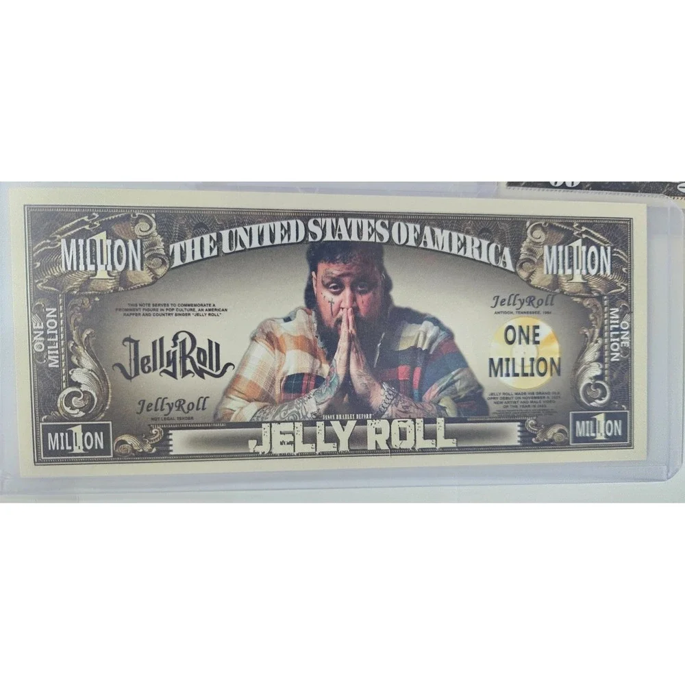 12 Fun Assorted Novelty~$1,000,000 One Million Dollar Bills-Poke,Jelly,Chuck-etc